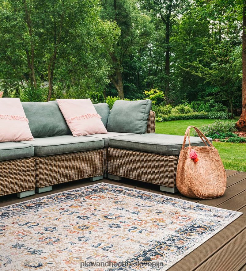 notranja/zunanja mejna preproga penelope Plow & Hearth 2V46081448 gospodinjska posoda