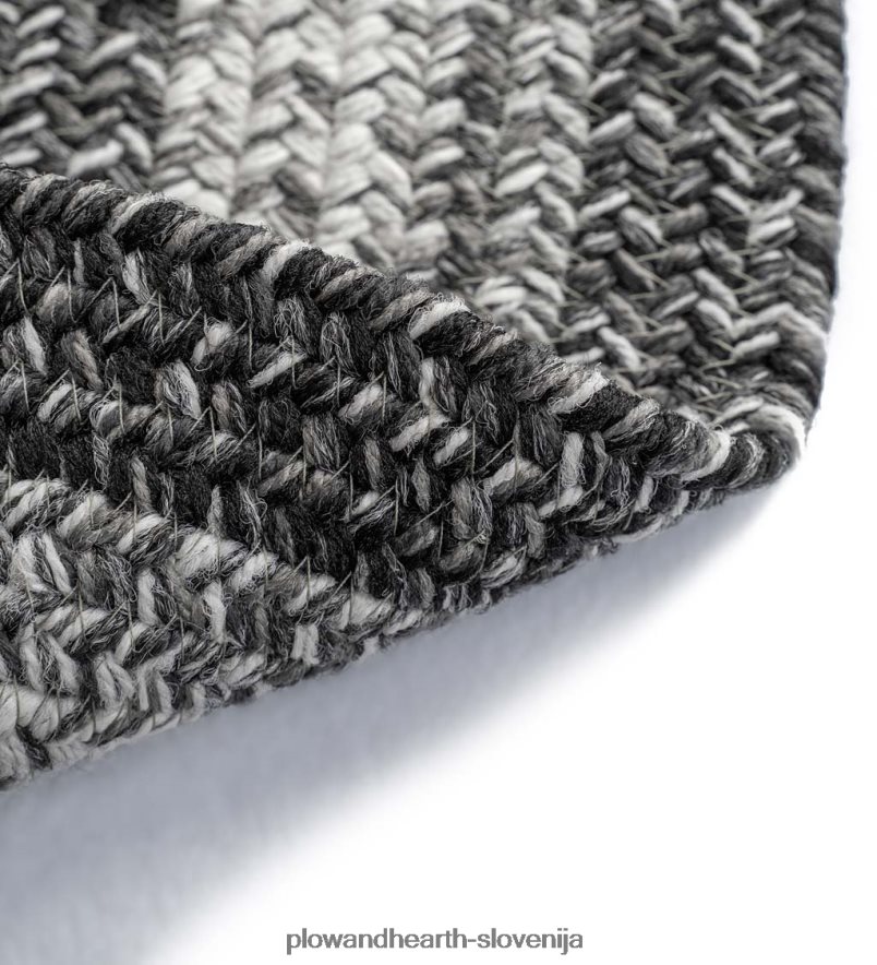 notranja/zunanja ovalna polipropilenska pletena preproga iz woodridgea Plow & Hearth 2V46081355 gospodinjska posoda