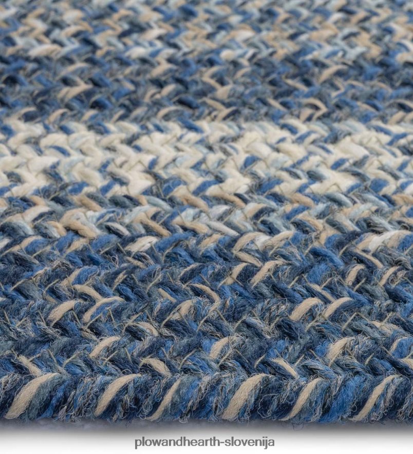 notranja/zunanja ovalna polipropilenska pletena preproga iz woodridgea Plow & Hearth 2V46081355 gospodinjska posoda