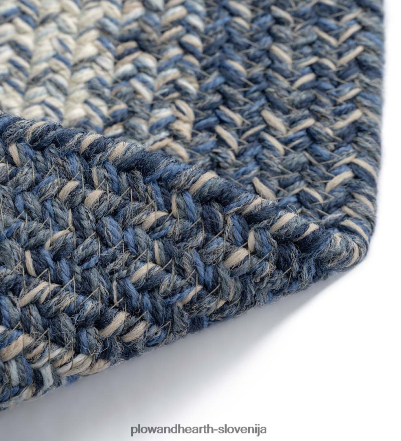 notranja/zunanja ovalna polipropilenska pletena preproga iz woodridgea Plow & Hearth 2V46081355 gospodinjska posoda