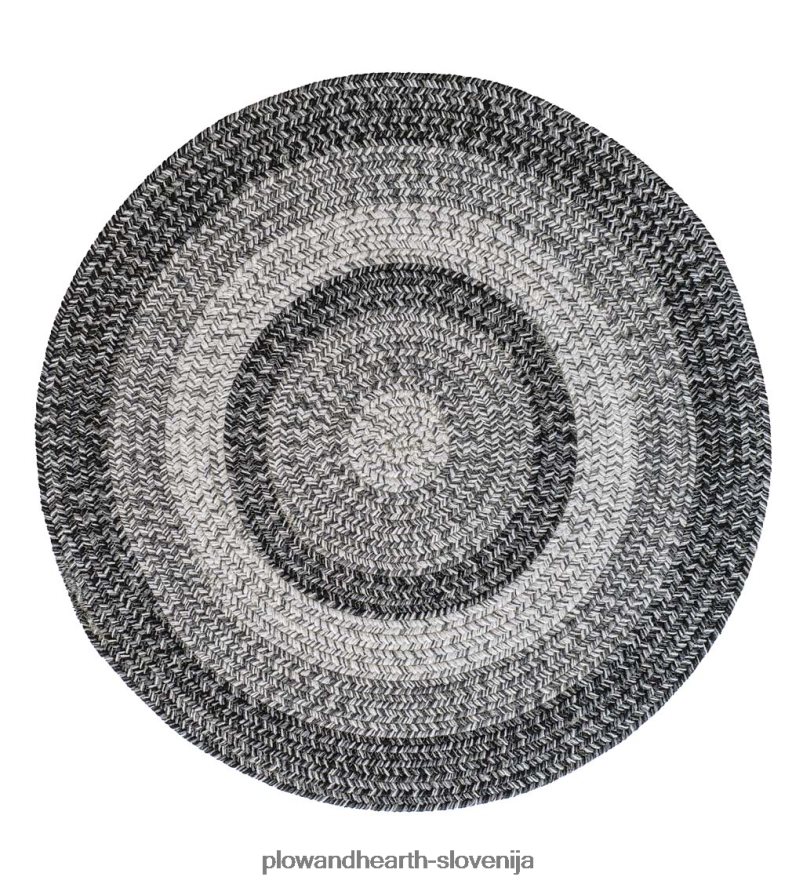 notranja/zunanja ovalna polipropilenska pletena preproga iz woodridgea Plow & Hearth 2V46081355 gospodinjska posoda