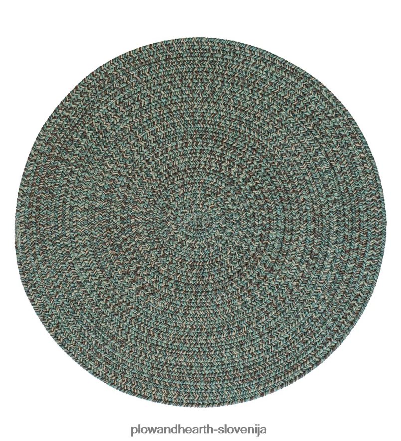 notranja/zunanja ovalna polipropilenska preproga iz borovega potoka Plow & Hearth 2V46081356 gospodinjska posoda