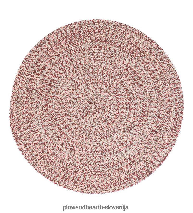 notranja/zunanja ovalna polipropilenska preproga iz borovega potoka Plow & Hearth 2V46081356 gospodinjska posoda