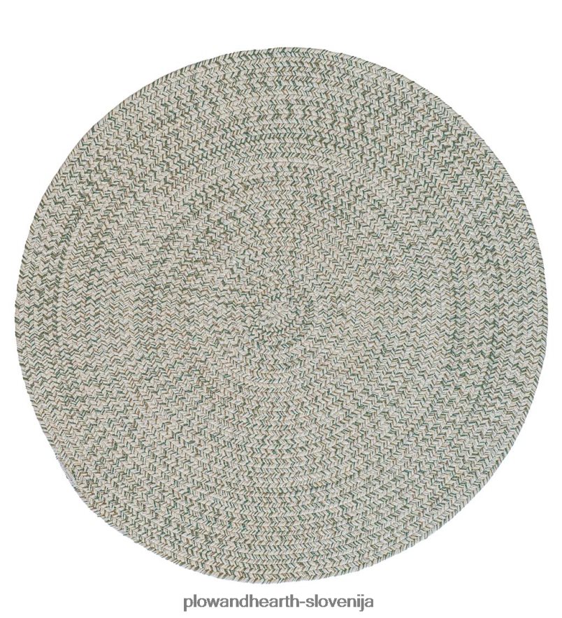 notranja/zunanja ovalna polipropilenska preproga iz borovega potoka Plow & Hearth 2V46081356 gospodinjska posoda