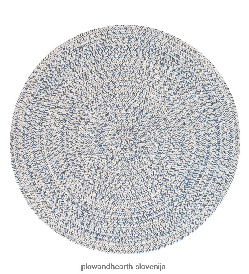 notranja/zunanja ovalna polipropilenska preproga iz borovega potoka Plow & Hearth 2V46081356 gospodinjska posoda