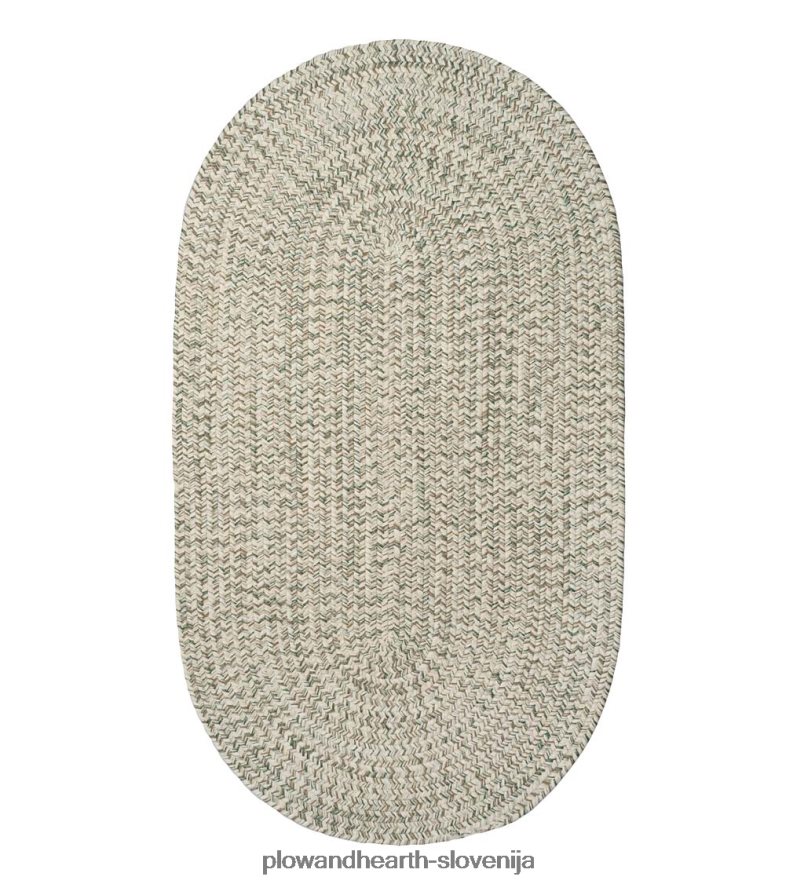 notranja/zunanja ovalna polipropilenska preproga iz borovega potoka Plow & Hearth 2V46081356 gospodinjska posoda