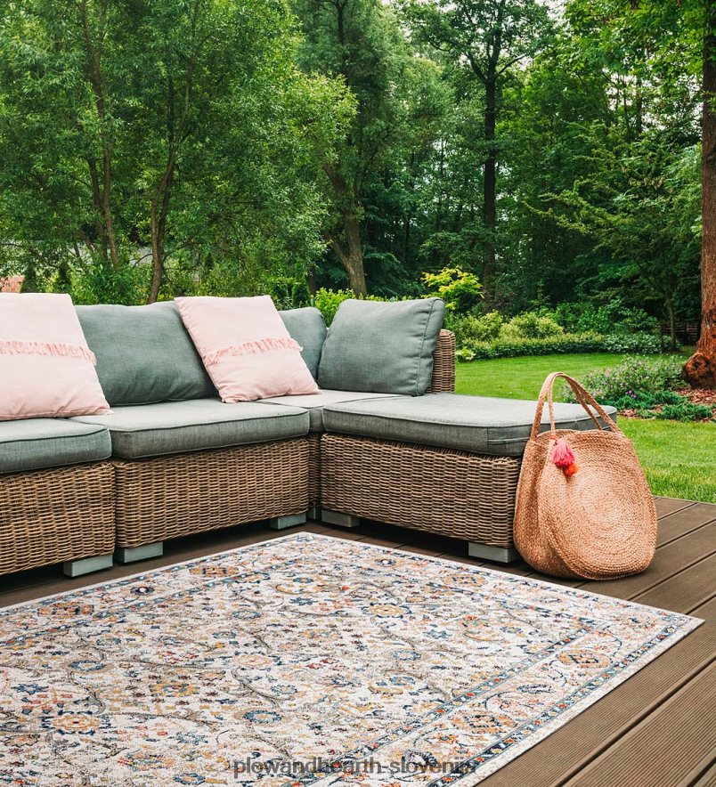 notranja/zunanja penelope vrtna preproga Plow & Hearth 2V46081428 gospodinjska posoda