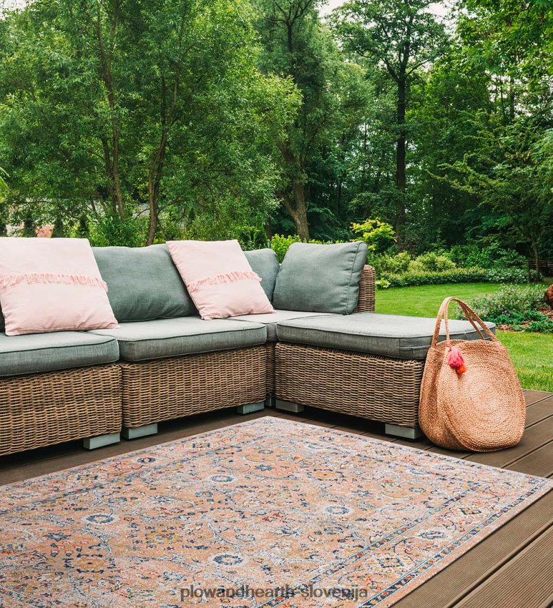 notranja/zunanja penelope vrtna preproga Plow & Hearth 2V46081428 gospodinjska posoda