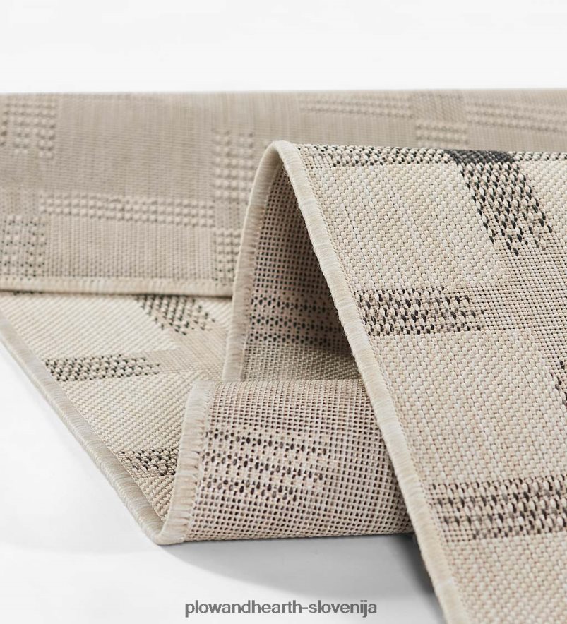 notranja/zunanja polipropilenska preproga aurora Plow & Hearth 2V46081440 gospodinjska posoda