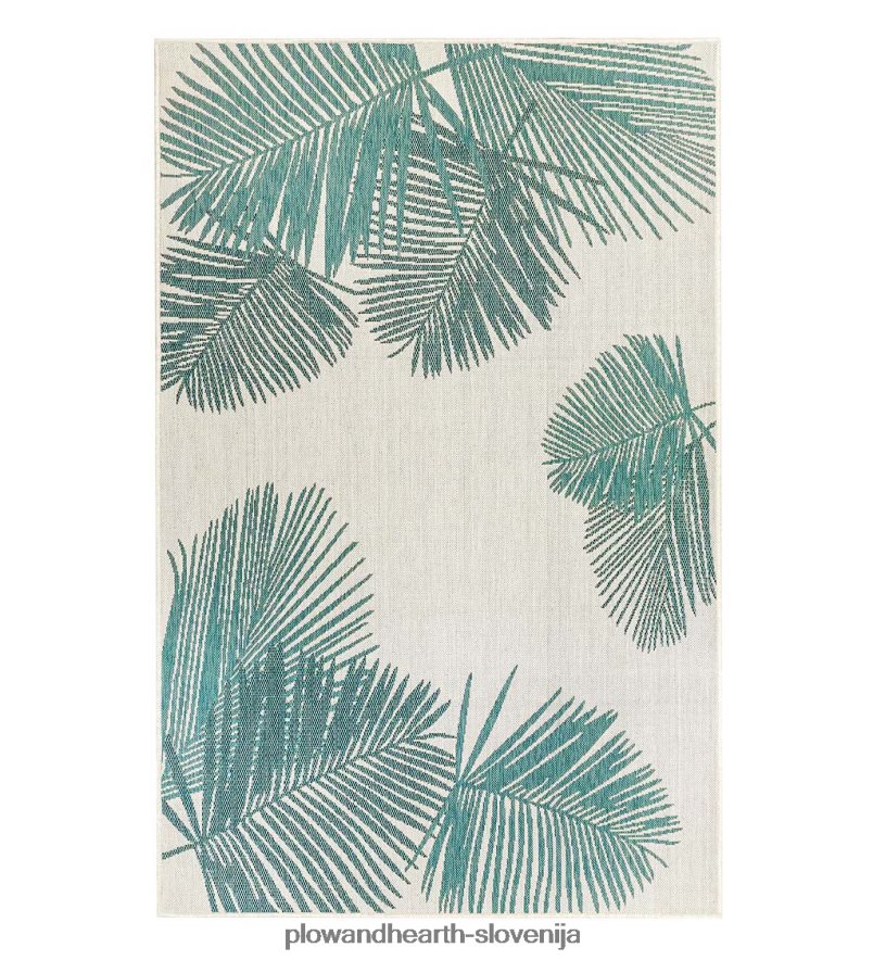 notranja/zunanja polipropilenska preproga s teksturo dlani Plow & Hearth 2V46081360 gospodinjska posoda