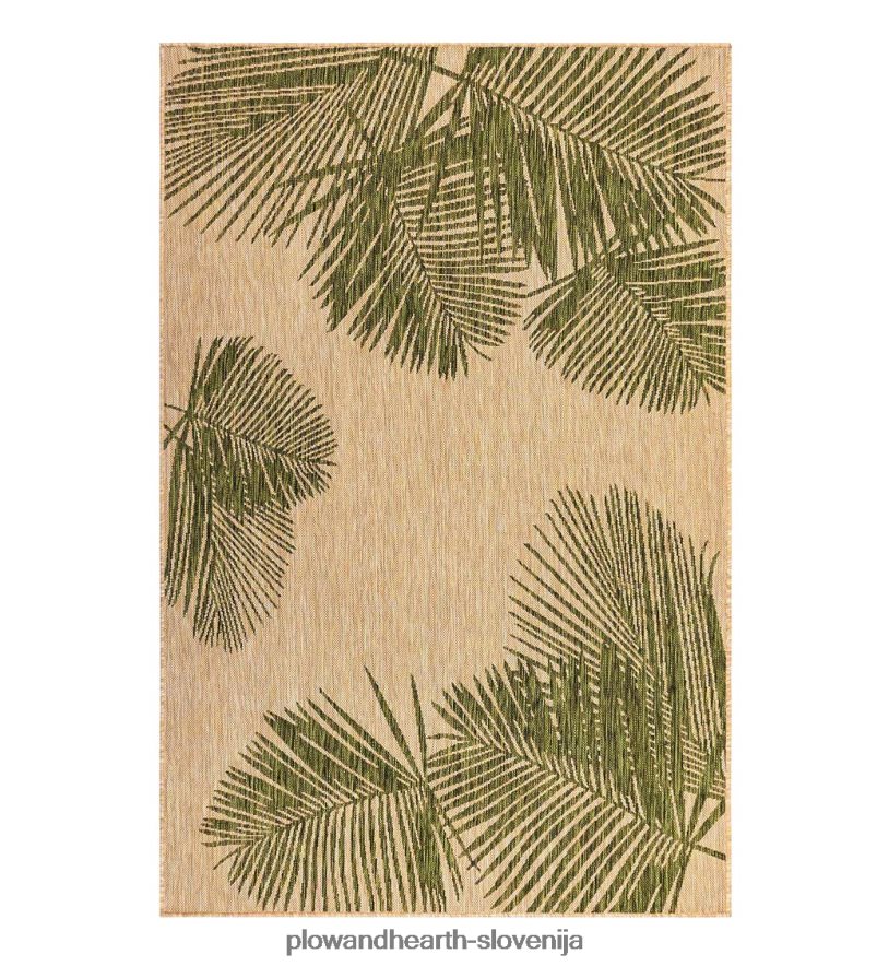 notranja/zunanja polipropilenska preproga s teksturo dlani Plow & Hearth 2V46081360 gospodinjska posoda