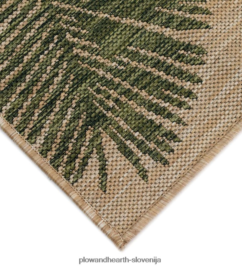 notranja/zunanja polipropilenska preproga s teksturo dlani Plow & Hearth 2V46081360 gospodinjska posoda