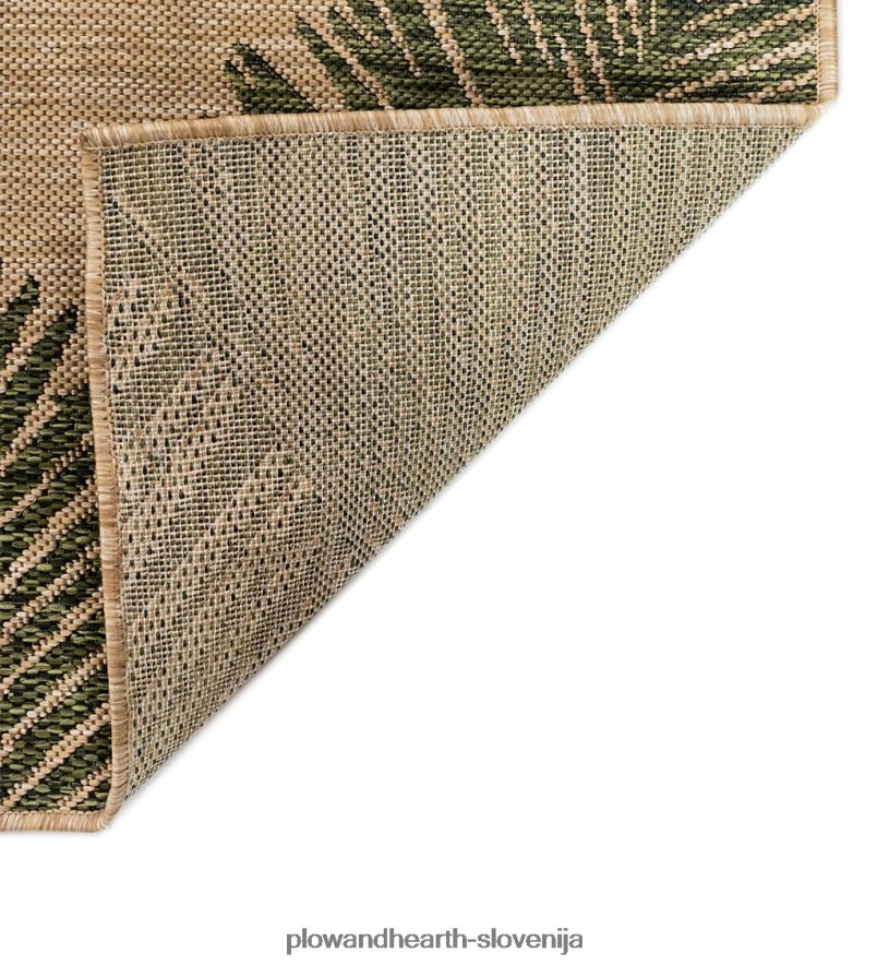 notranja/zunanja polipropilenska preproga s teksturo dlani Plow & Hearth 2V46081360 gospodinjska posoda