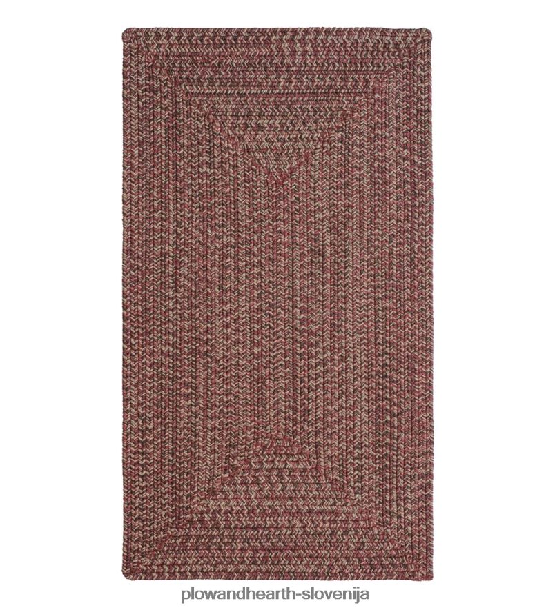 notranja/zunanja pravokotna polipropilenska preproga iz borovega potoka Plow & Hearth 2V46081304 gospodinjska posoda