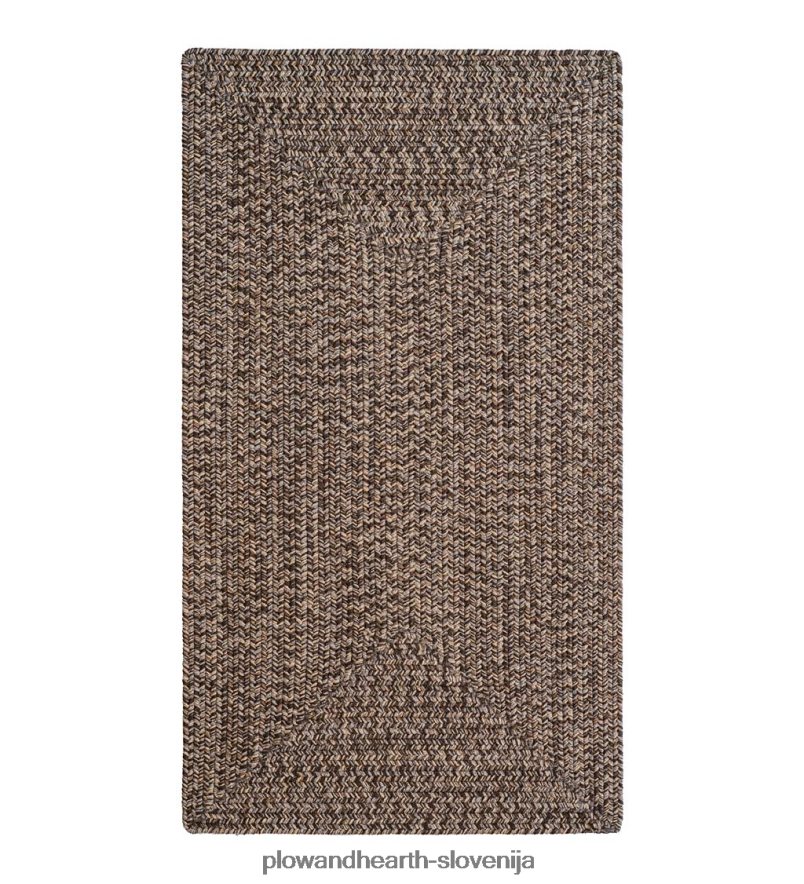 notranja/zunanja pravokotna polipropilenska preproga iz borovega potoka Plow & Hearth 2V46081304 gospodinjska posoda