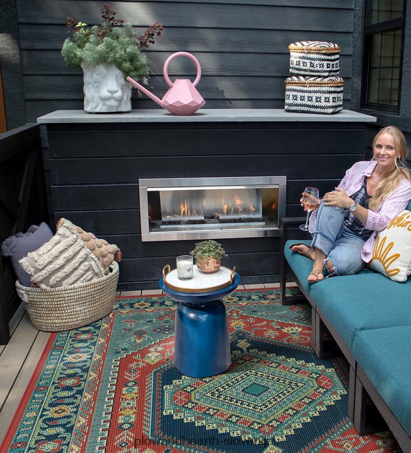 notranja/zunanja velika preproga pensacola Plow & Hearth 2V46081456 gospodinjska posoda