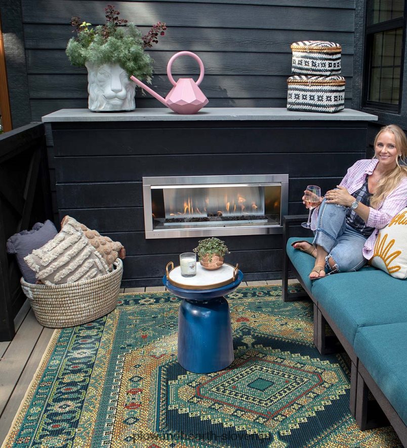 notranja/zunanja velika preproga pensacola Plow & Hearth 2V46081456 gospodinjska posoda