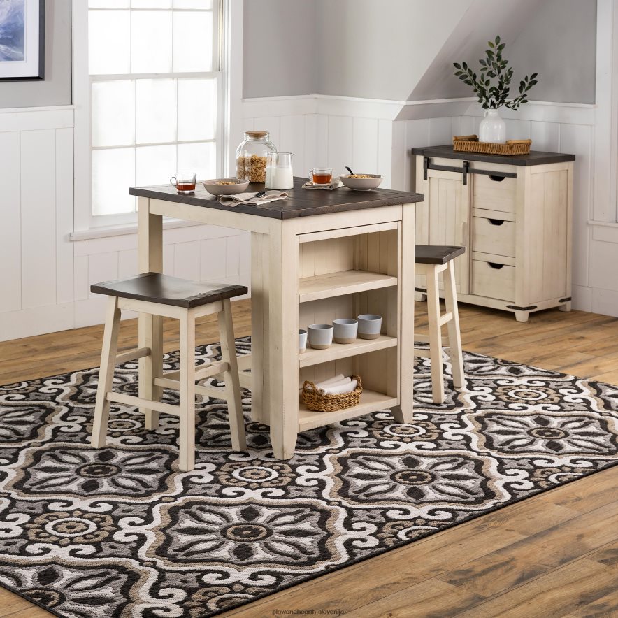 polipropilenska preproga iz ploščic la grange za notranjo/zunanjo uporabo Plow & Hearth 2V46081308 gospodinjska posoda