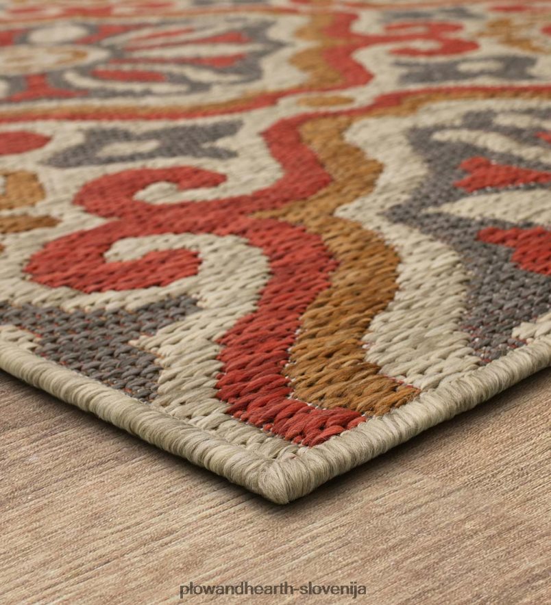 polipropilenska preproga iz ploščic la grange za notranjo/zunanjo uporabo Plow & Hearth 2V46081308 gospodinjska posoda