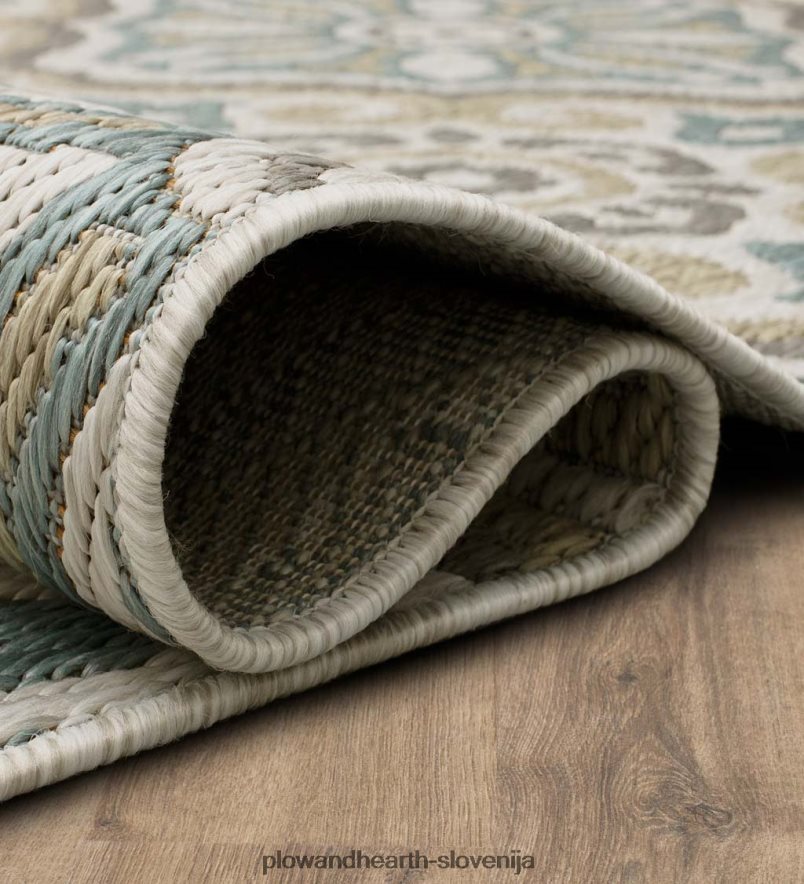 polipropilenska preproga iz ploščic la grange za notranjo/zunanjo uporabo Plow & Hearth 2V46081308 gospodinjska posoda