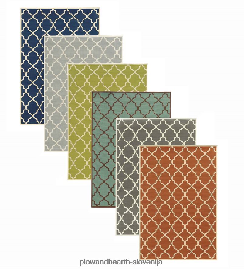 tribeca notranja/zunanja preproga Plow & Hearth 2V46081393 gospodinjska posoda