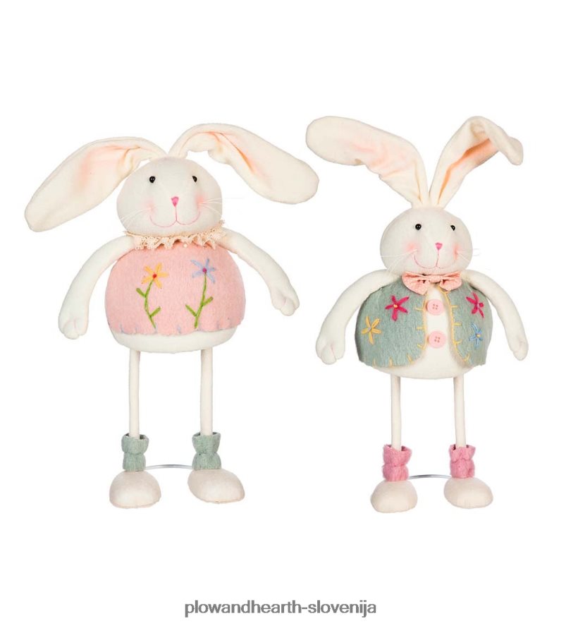 bobbling zajčki, set 2 Plow & Hearth 2V46082397 gospodinjska posoda