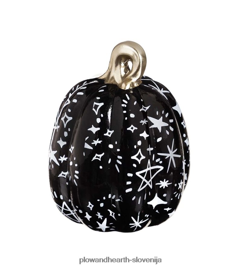 keramične buče za noč čarovnic, set 3 kom Plow & Hearth 2V46082435 gospodinjska posoda