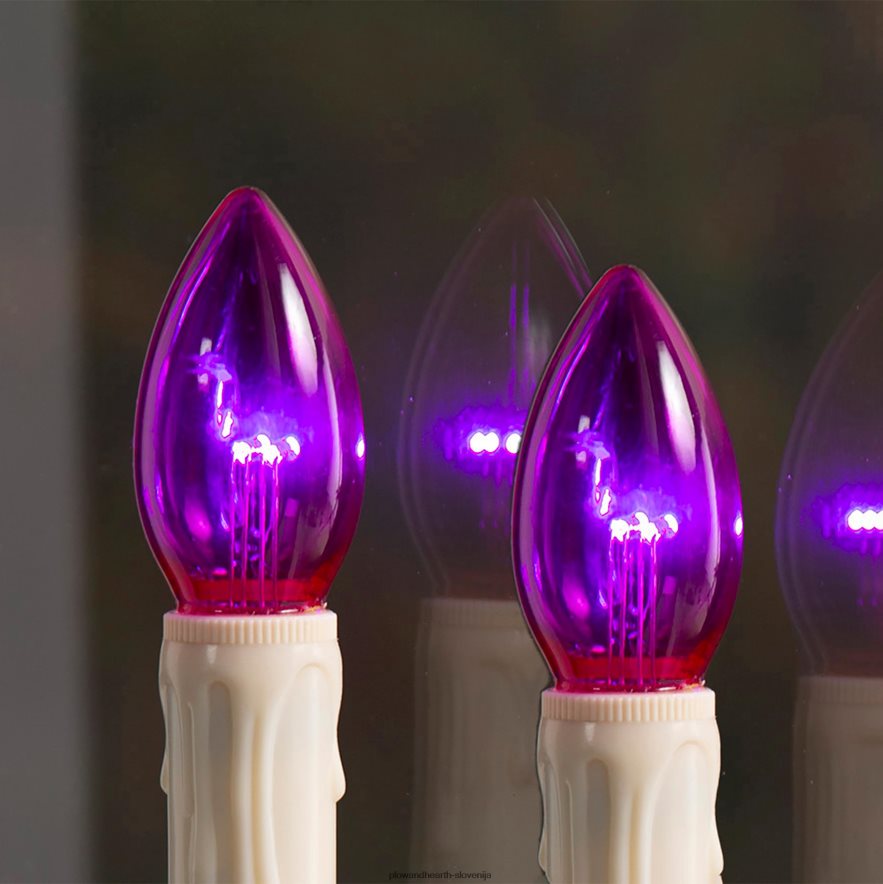 nadomestne žarnice za priseske za noč čarovnic, komplet 2 - oranžne Plow & Hearth 2V46082363 gospodinjska posoda