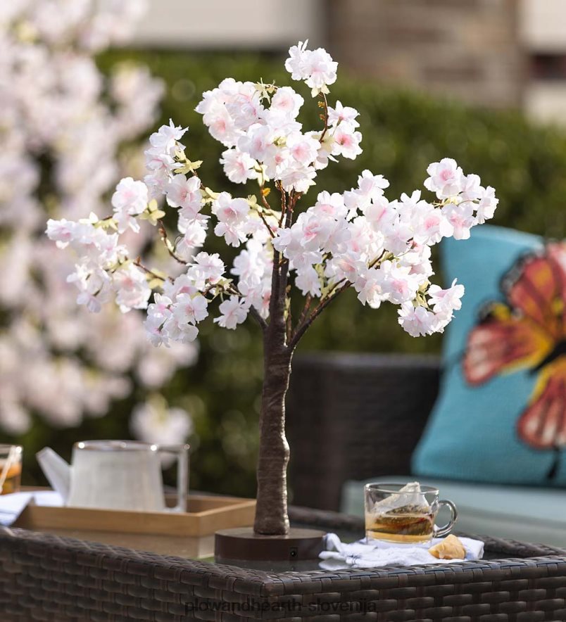 osvetljena namizna jokava češnja Plow & Hearth 2V46082371 gospodinjska posoda