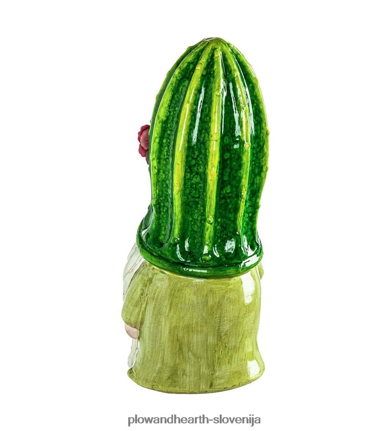 osvetljeni keramični palčki kaktusi, set 2 kom Plow & Hearth 2V46082425 gospodinjska posoda