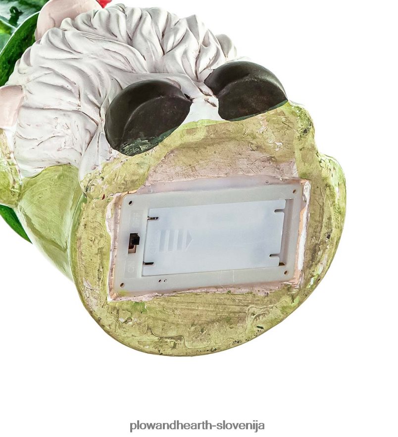 osvetljeni keramični palčki kaktusi, set 2 kom Plow & Hearth 2V46082425 gospodinjska posoda