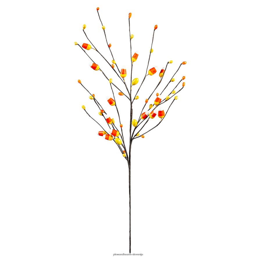 umetna veja koruze za sladkarije za noč čarovnic Plow & Hearth 2V46082366 gospodinjska posoda