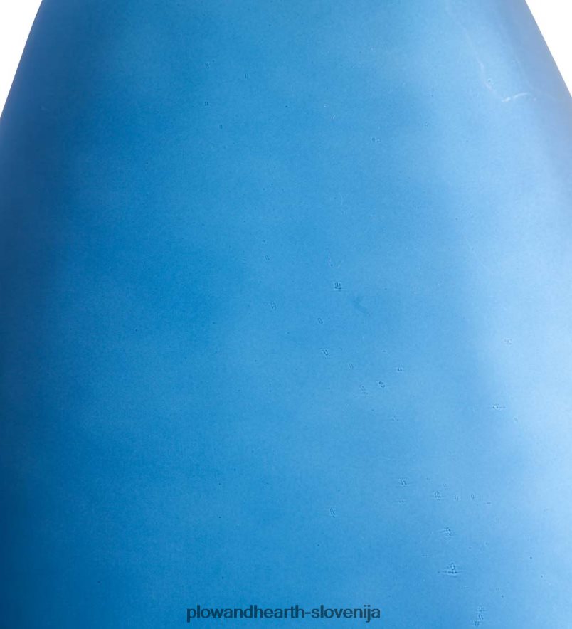 visoka vaza z baloni iz recikliranega motnega stekla - mornarska Plow & Hearth 2V46082471 gospodinjska posoda