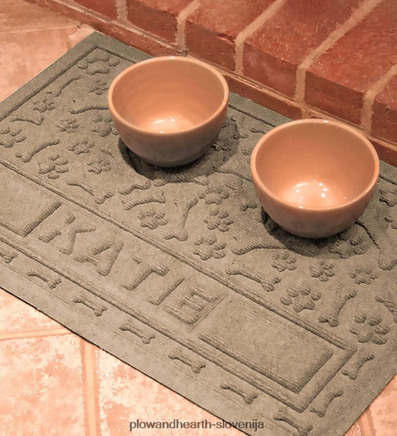 personalizirana podloga za hišne ljubljenčke waterhog - zlata Plow & Hearth 2V46082546 gospodinjska posoda