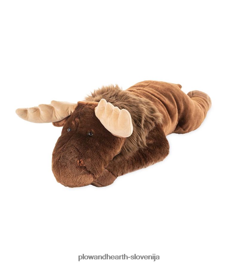 Moose prevelika plišasta blazina za crkljanje živali Plow & Hearth 2V46082491 gospodinjska posoda