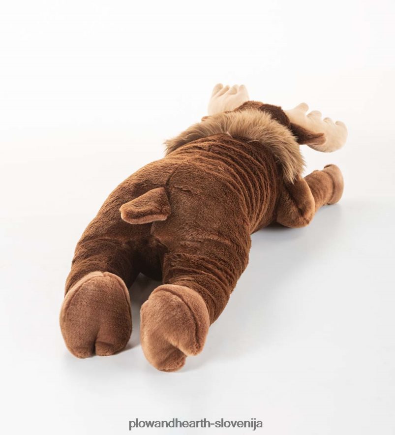 Moose prevelika plišasta blazina za crkljanje živali Plow & Hearth 2V46082491 gospodinjska posoda