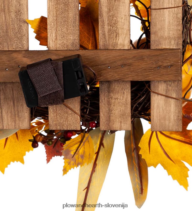 svetleča stenska ograja in ptičja hišica Plow & Hearth 2V46082337 gospodinjska posoda