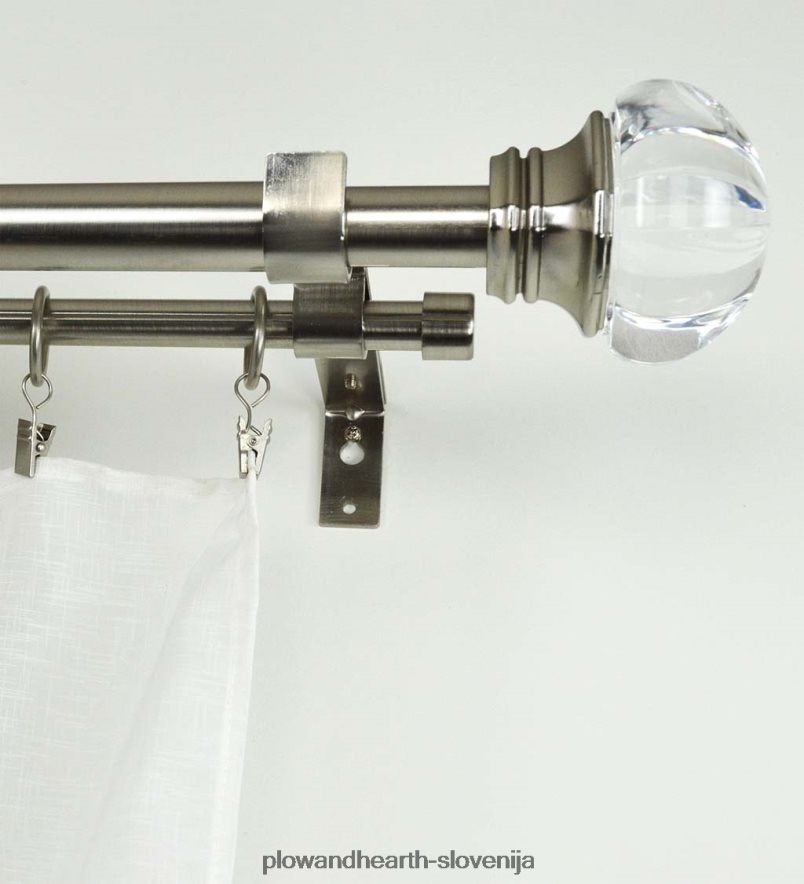 komplet dvojnih karnis regal Plow & Hearth 2V46082644 gospodinjska posoda