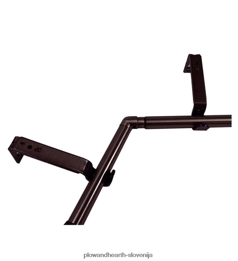 nastavljive erkerne karnise - espresso Plow & Hearth 2V46082643 gospodinjska posoda