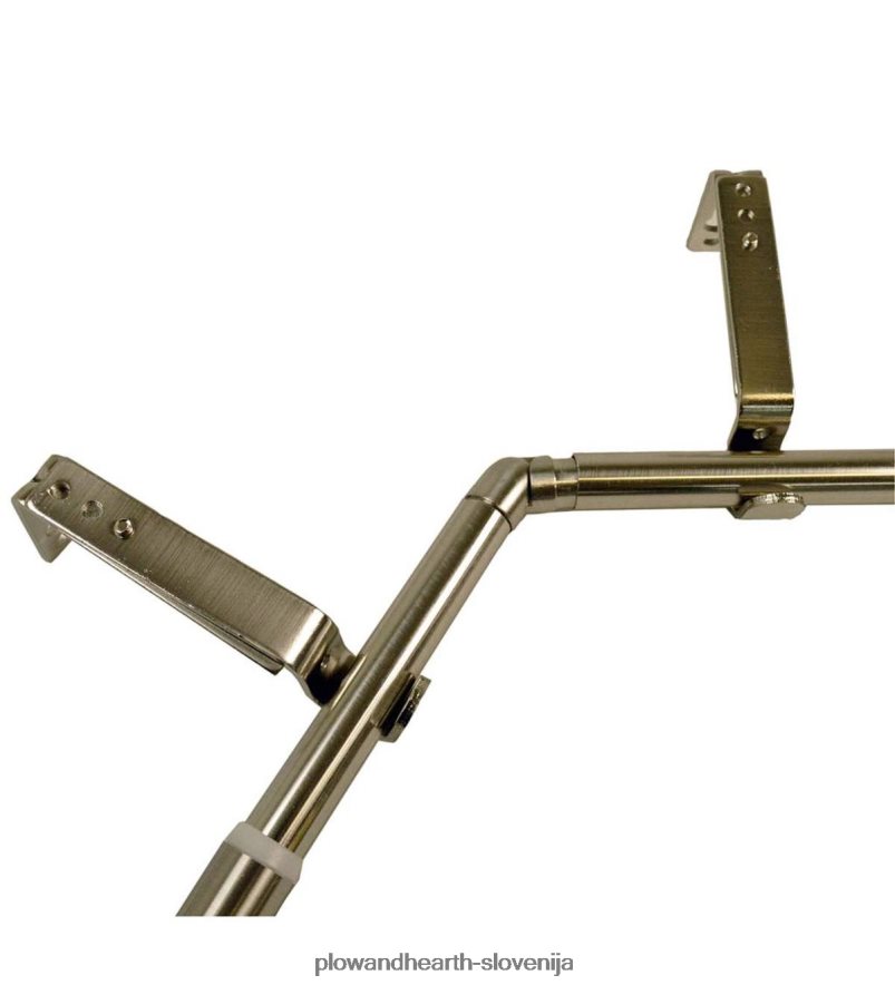 nastavljive erkerne karnise - espresso Plow & Hearth 2V46082643 gospodinjska posoda