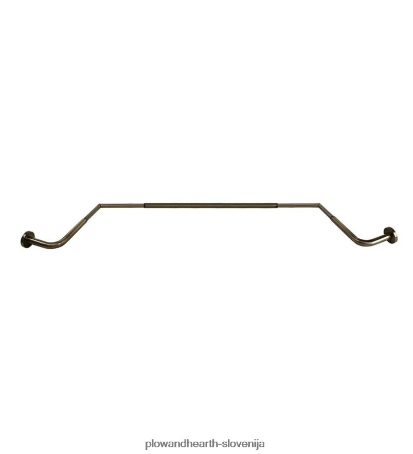 nastavljive erkerne karnise - espresso Plow & Hearth 2V46082643 gospodinjska posoda