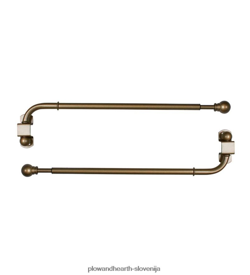 set karnis z nastavljivo jekleno nihajno roko Plow & Hearth 2V46082636 gospodinjska posoda