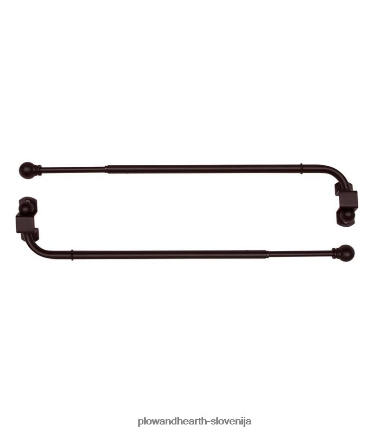 set karnis z nastavljivo jekleno nihajno roko Plow & Hearth 2V46082636 gospodinjska posoda