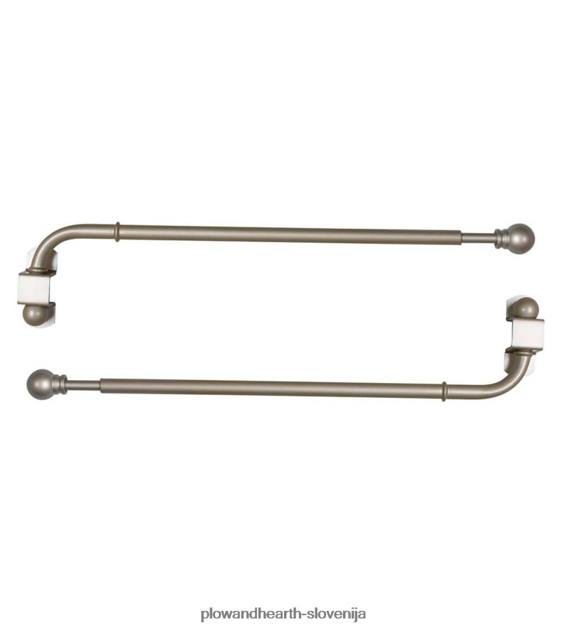 set karnis z nastavljivo jekleno nihajno roko Plow & Hearth 2V46082636 gospodinjska posoda