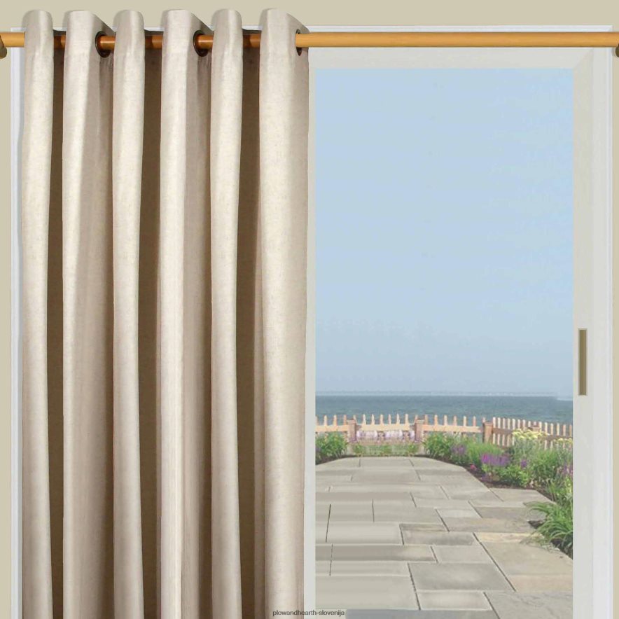 energetsko učinkovite izolirane zavese z vtičnicami Plow & Hearth 2V46082575 gospodinjska posoda