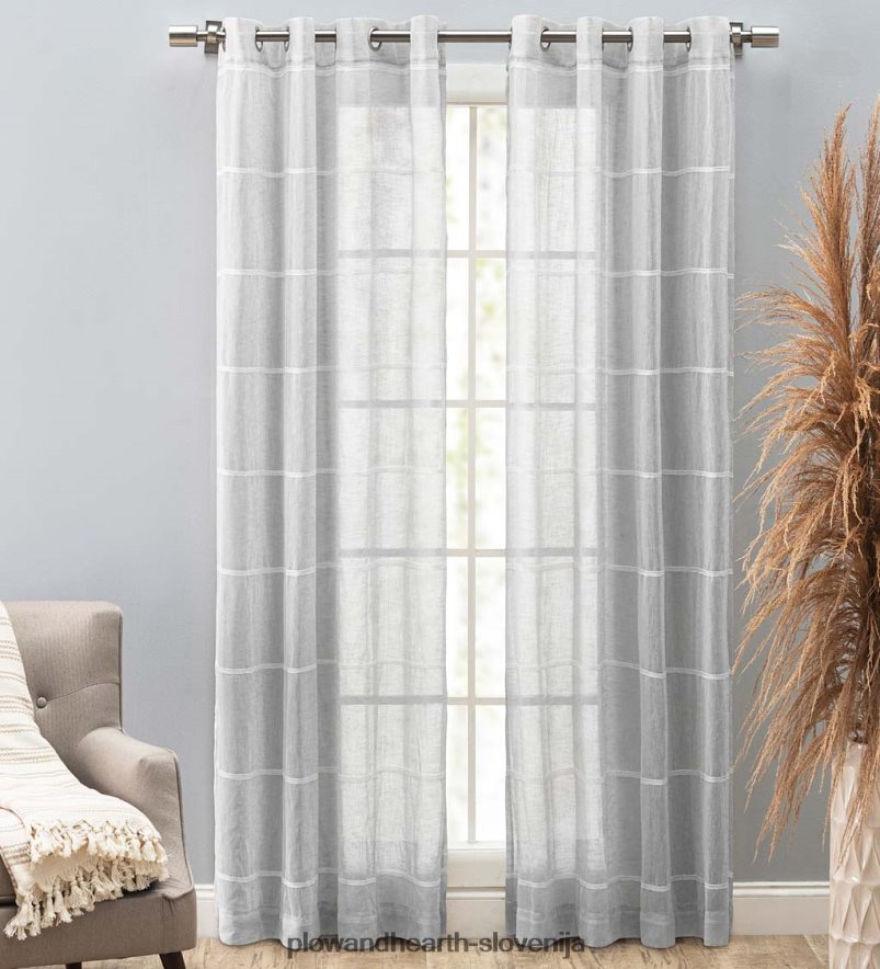 horizon stripe grommet panel Plow & Hearth 2V46082613 gospodinjska posoda