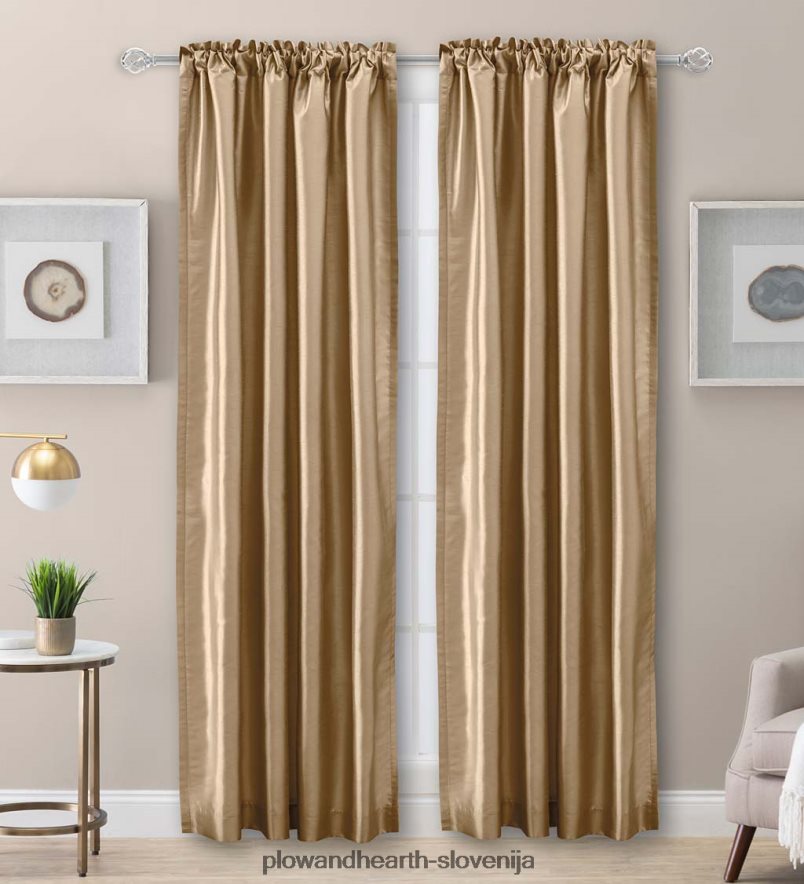 luna zavese iz umetne svile Plow & Hearth 2V46082598 gospodinjska posoda