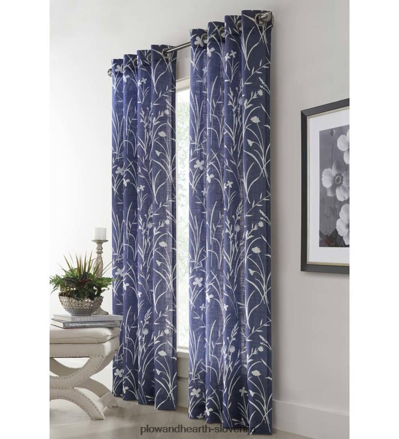 plošča za zavese buckingham grommet Plow & Hearth 2V46082583 gospodinjska posoda