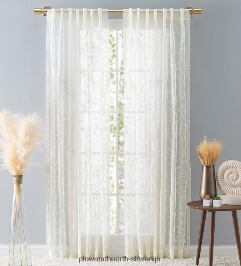 prosojne cvetlične zavese Plow & Hearth 2V46082604 gospodinjska posoda