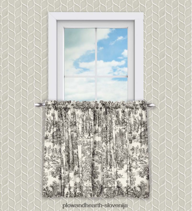 toaletne zavese Victoria Park Plow & Hearth 2V46082579 gospodinjska posoda